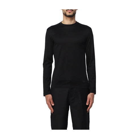 EMPORIO ARMANI T-shirt T-shirt Uomo basic manica lunga Blu A24 - EMPORIO ARMANI8N1TE91JUVZ - 0920 - S - Francavilla Moda
